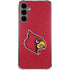 University of Louisville Red Background Galaxy S24 Plus Clear Case